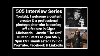 Interview with Professional Photographer/Content Creator Justin "The Owl" Hunter