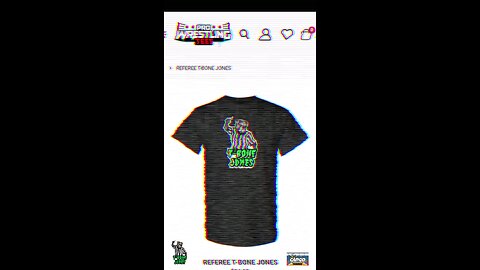 Referee T-BONE Jones Merchandise is NOW available on prowrestlingtees.com