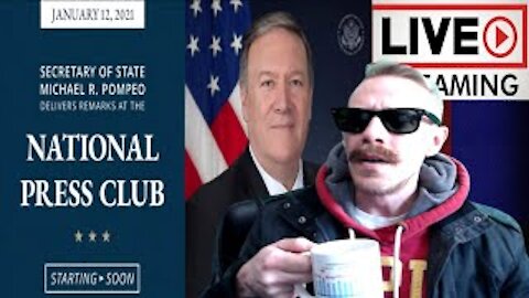 Pompeo at National Press Club | Live Stream Politics Happening Now | Live Streamer Politics | Live