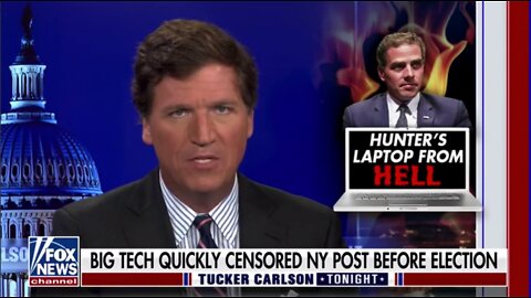 Tucker roasts the "media" for covering for the Biden family's corruption