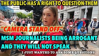 CAMERA STAND OFF WITH MSM | Full Video encounter with MSM - I just wanted to interview them