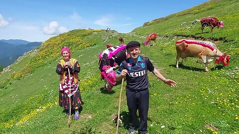Colorful journey of nomadic herders​​​​​​​ in Türkiye’s Black Sea region