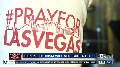 Expert says tourism will not take hit after mass shooting