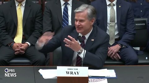 WATCH: Rep. Dean questions FBI Director Wray in House hearing on Trump shooting probe| A-Dream ✅