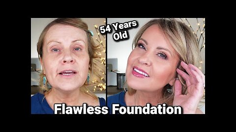Over 40? Get SMOOTH FLAWLESS FOUNDATION On Textured Skin & Large Pores