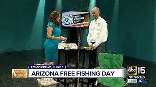 Saturday marks FREE fishing day across Arizona!