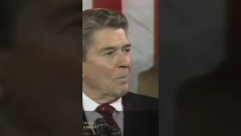 Anything more Important? ⚔️🤔 Ronald Reagan 1985 * #PITD #Shorts (Linked)