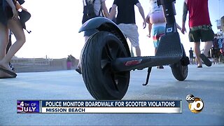Scooter rules enforcement in full effect on July 4