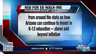 Teachers, parents plan 'Red for Ed' walk-ins throughout Tucson