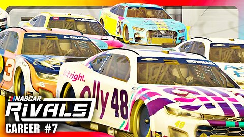 A DRIVER IN THE THUMBNAIL WON. WHO? // NASCAR Rivals Career Ep. 7
