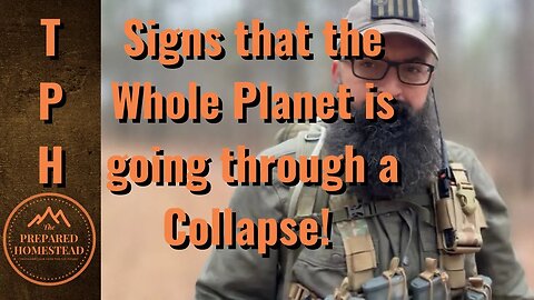 Signs the whole planet is going through a collapse!