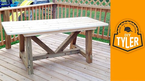 6ft 4x4 Truss Picnic Table