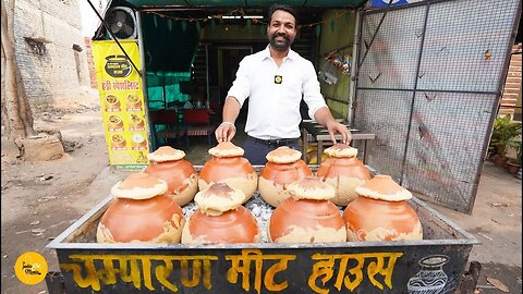 Jamshedpur Famous MBA Biggest Matka Mutton Making Rs. 180/- Only l Jharkhand Street Food
