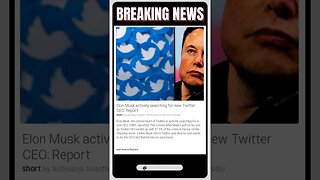 Latest News | Elon Musk's Search for the Next Twitter CEO: Who Will Get the Job? | #shorts #news