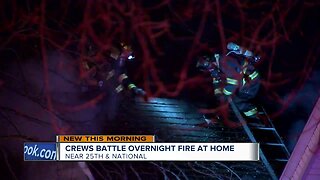 Home on Milwaukee's west side catches fire overnight