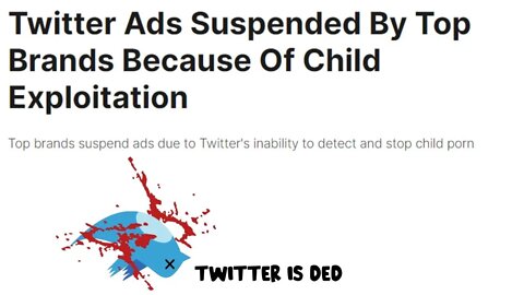 Twitter is Facing Their Own Adpocalypse 💀💀💀