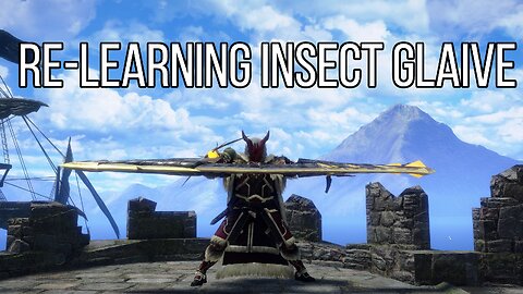 Re-learning how to play Insect Glaive (MH Sunbreak)