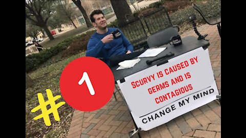 #1 - Change My Mind Challenge: Scurvy | A 'Contagious' Epidemic that was not at all contagious!!!