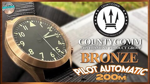 Fantastic Flieger From CountyComm! | Maratac® Bronze Pilot 200m Automatic Unbox & Review