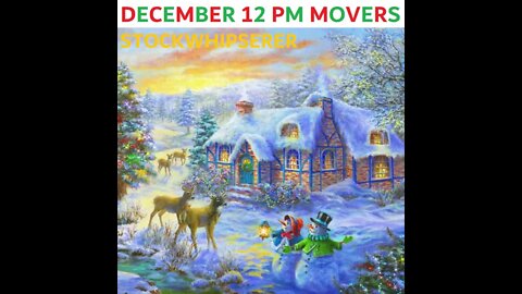 STOCKWHISPERER DEC 12 PM MOVERS HZNP APVO COUP BOIL AND MORE. like/sub/Join the discord.