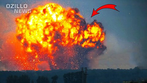 4 MINUTES AGO! What Russia feared has come true: That ammunition depot was blown up!