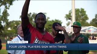 Four USPBL players sign with Twins organization
