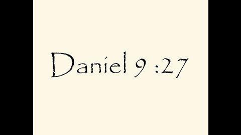 Est-ce que le traité de 7 ans de Daniel 9 :27 aurait été signé?