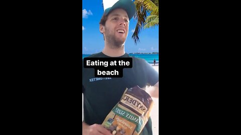 When You Eat At The Beach