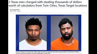 1 + 1 Texas men accused of stealing $20K worth of calculators in Minnesota