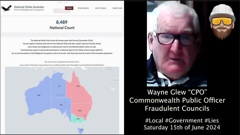 Wayne Glew “CPO” Commonwealth Public Officer Fraudulent Councils