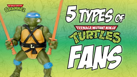 5 More Types of Ninja Turtles Fans!