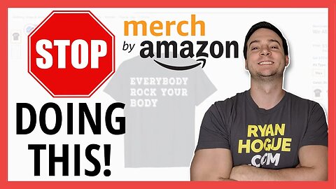 Amazon Merch: 🛑 STOP DOING THIS (Or Risk Losing Your Account...)