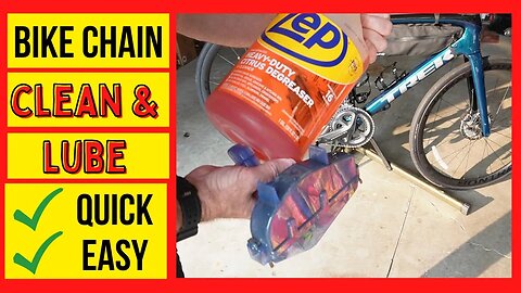 How to Painlessly Clean & Lube your Road Bike Chain in Just Minutes!