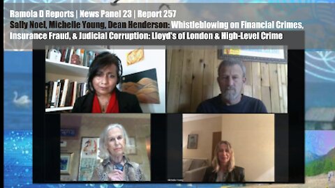 News Panel 23: Whistleblowing on Financial Crimes: Lloyd's of London & High Level Fraud