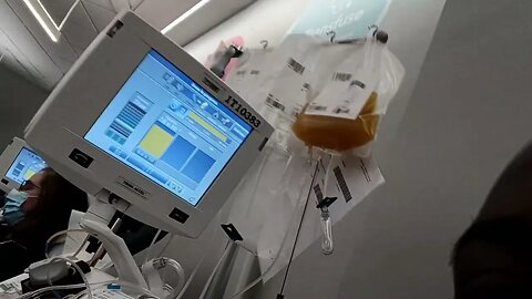 10 min left. Still Donating platelets at @NYBloodCenter Downtown Brooklyn Location 1/7/23