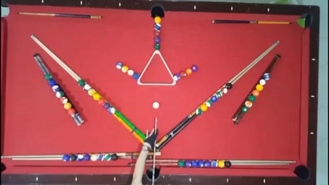 Iranian Billiard Freestyle, No Trick Just Real!