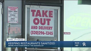 How restaurants keep everything sanitized behind the kitchen door