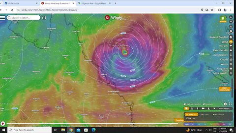 EMF Beam Stalls Storm Over The NT