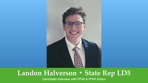 LANDON HALVERSON Candidate