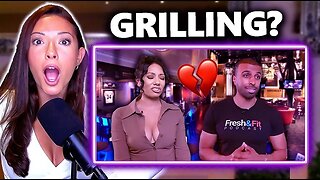 TRADITIONAL WOMAN (LAYAH) REACTS TO MYRON GAINES (FRESH & FIT) CHIAN DATE GRILLING!