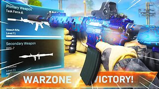 the MOST OVERPOWERED CLASS SETUP in WARZONE! (Best M4A1 Class Setup)