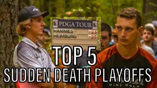 TOP 5 SUDDEN DEATH PLAYOFFS IN DISC GOLF