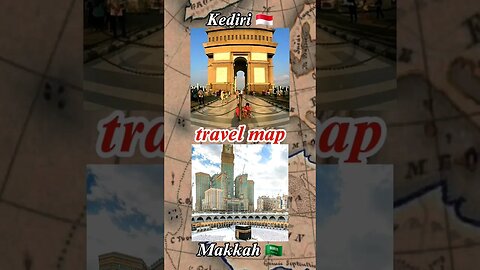 Perjalanan Dari Kediri 🇮🇩 Ke Makkah 🇸🇦 #shorts #mekah #mekkah #jawatimur