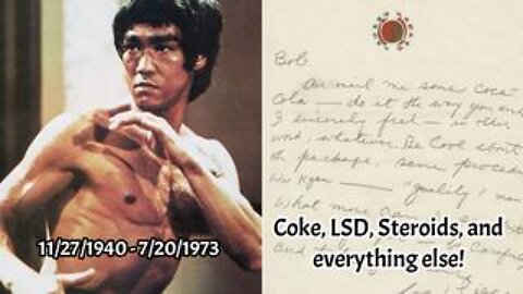 Bruce Lee's Drug Letters to Bob Baker