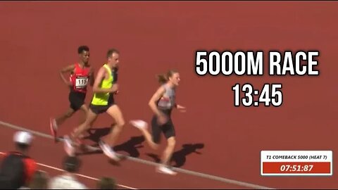 13:45 5000M race