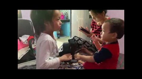 Baby Slapping Kids​ Video | Kids​ Funny Video Funny​ Clip
