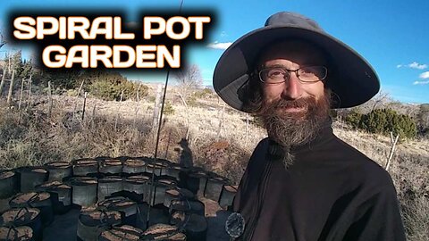 Spiral Pot Garden