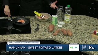Shape Your Future Healthy Kitchen: Sweet Potato Latkes