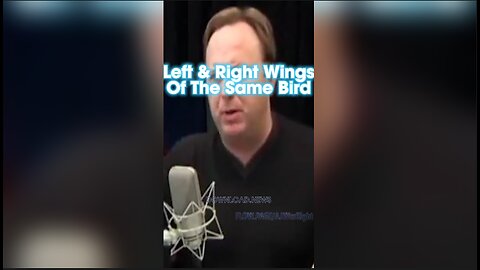 Alex Jones & G Edward Griffin: Left Wing & Right Wing Are 2 Wings Of The Same Ugly Bird - 11/12/2009