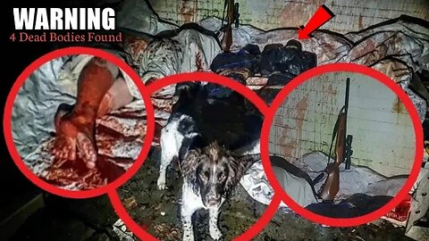 4 Dead Bodies Found! Dog Finds Bodies Exploring Gone Wrong! (Abandoned)